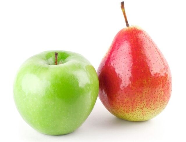 תפוח ואגס לדיאטת דוקאן
