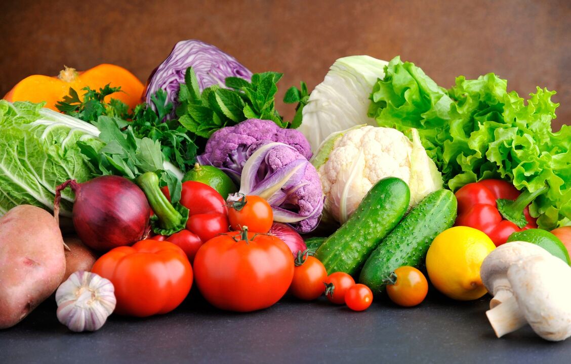 ירקות לירידה במשקל