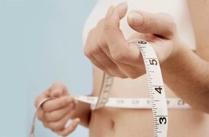 מדידת מותניים בזמן ירידה במשקל