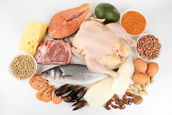 מזונות עתירי חלבון עבור דיאטת חלבון כוסמת