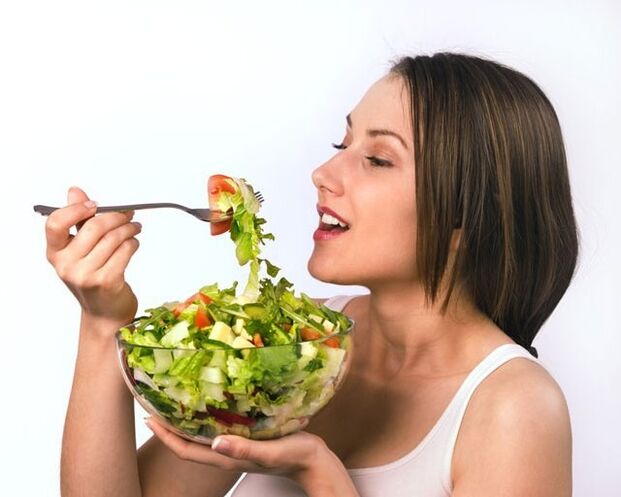 אכילת ירקות לירידה במשקל