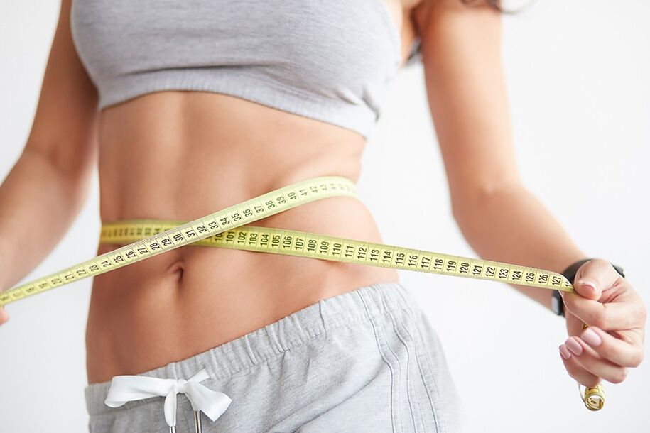 מדידת מותניים לאחר ירידה במשקל